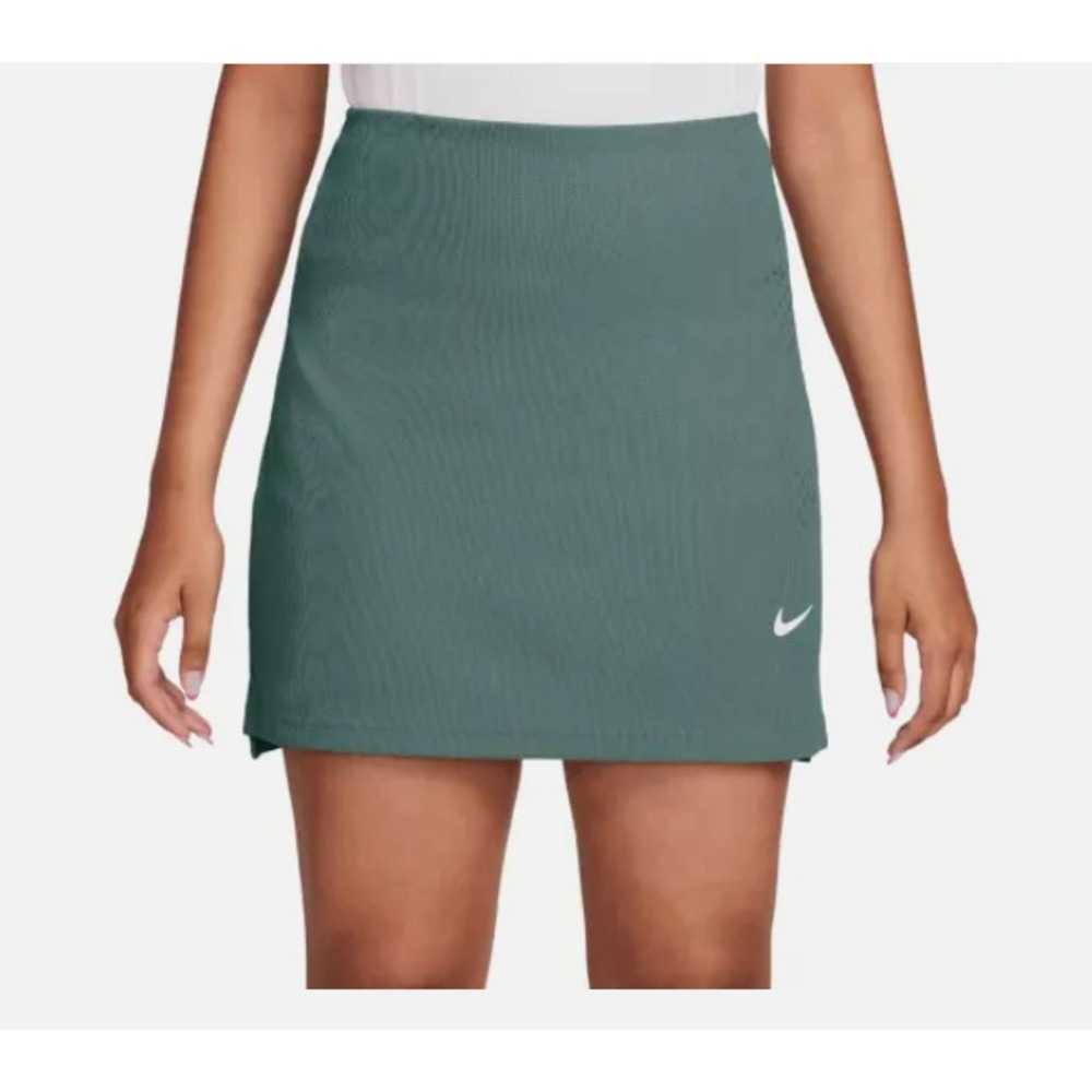 Nike® (Women's XS) 17" Dri-FIT™ ADV Tour High-Waist Golf Skort - Bicoastal Green